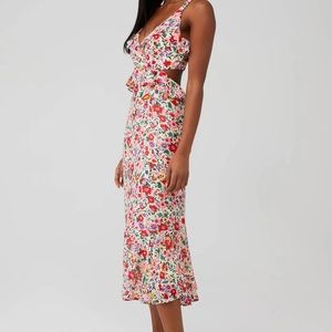 ASTR Wildflower Midi Dress